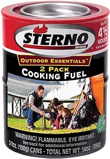 Sterno 7-Ounce Outdoor Cooking Fuel, 2-Pack