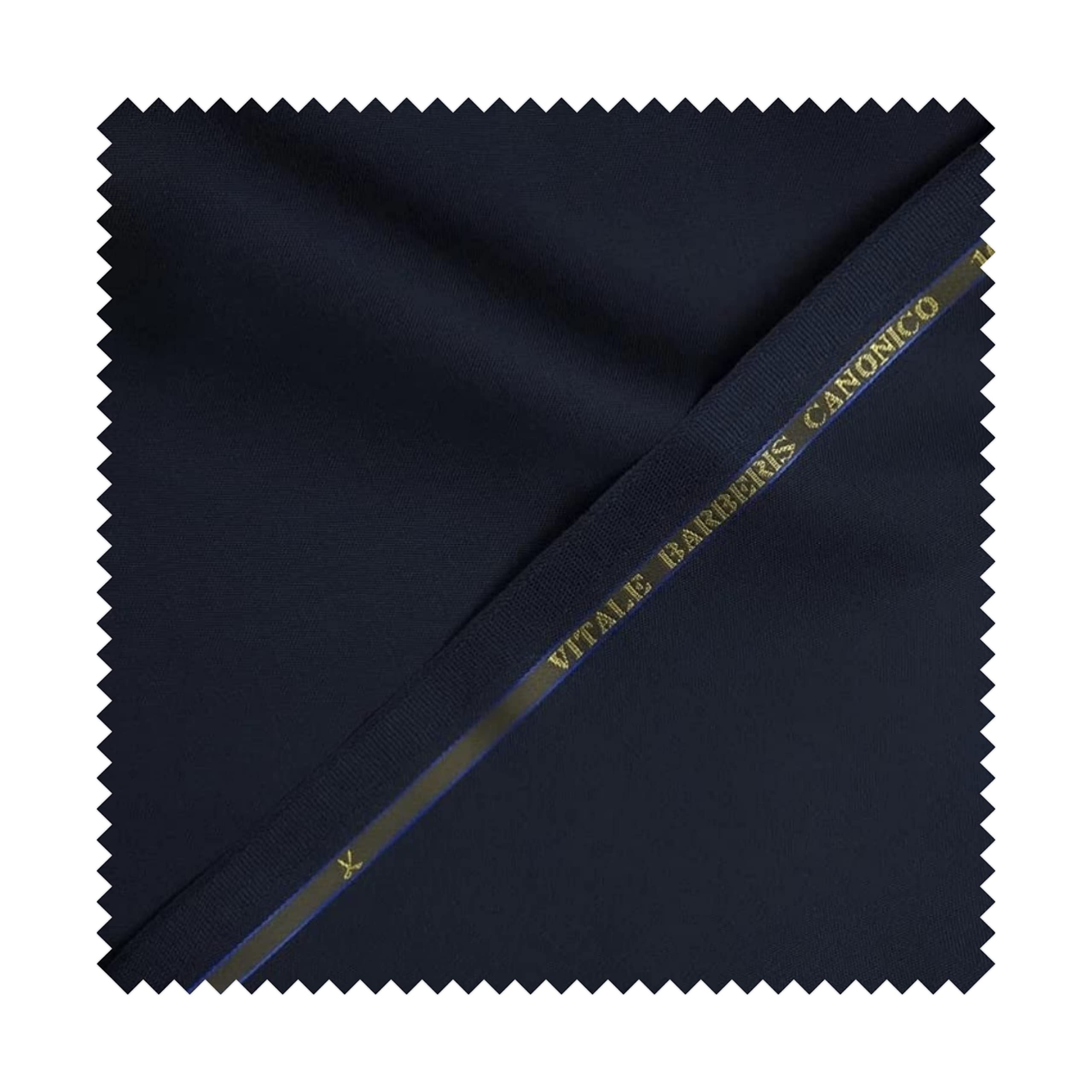 Vitale Barberis Canonico 1663 110's Wool Suit Fabric (3.25 Meters, Blue)