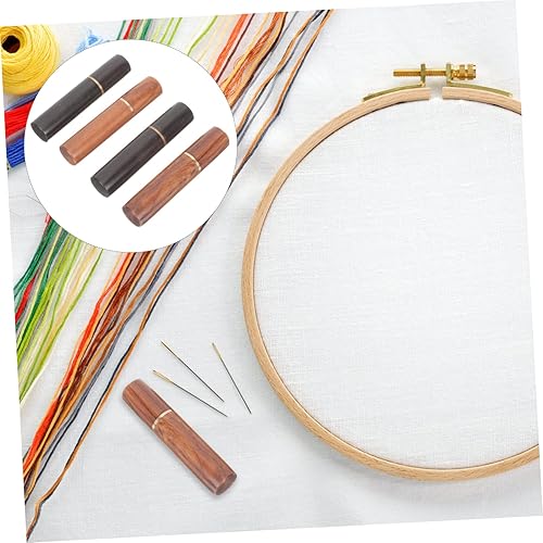 Miniatura 8 de EXCEART Organizador de agujas de coser, tubo de almacenamiento de agujas, herramienta multiherramienta, tubo de aguja de coser, herramientas para