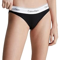 Calvin Klein Slip Taglio Bikini Donna Intimo, Nero (Black)
