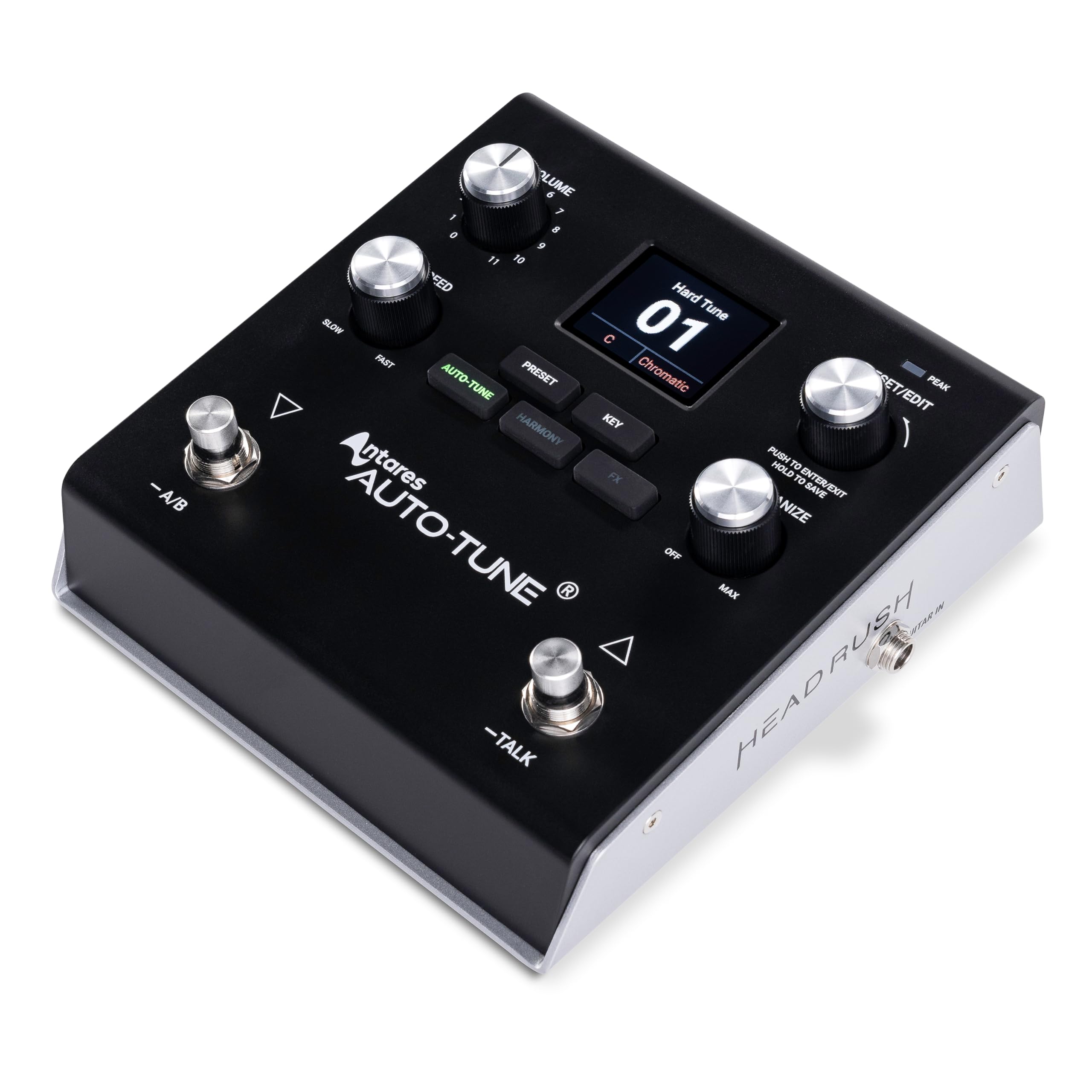 HeadRush VX5 - Effetto a Pedale con AutoTune Antares per Cantanti, con Real Time Pitch Correction, Armonia vocale, Interfaccia per Chitarra e Microfono