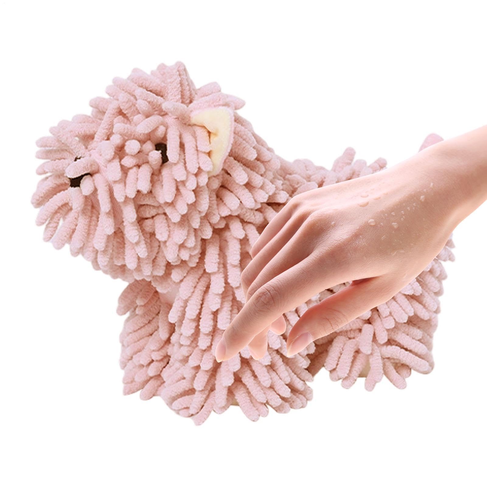 Toalla de mano absorbente paño de cocina cachorro decoración hogar