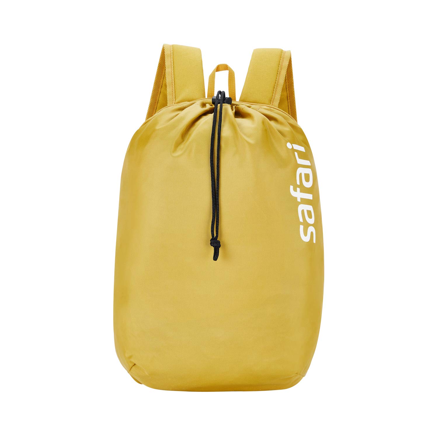 yellow college backpack