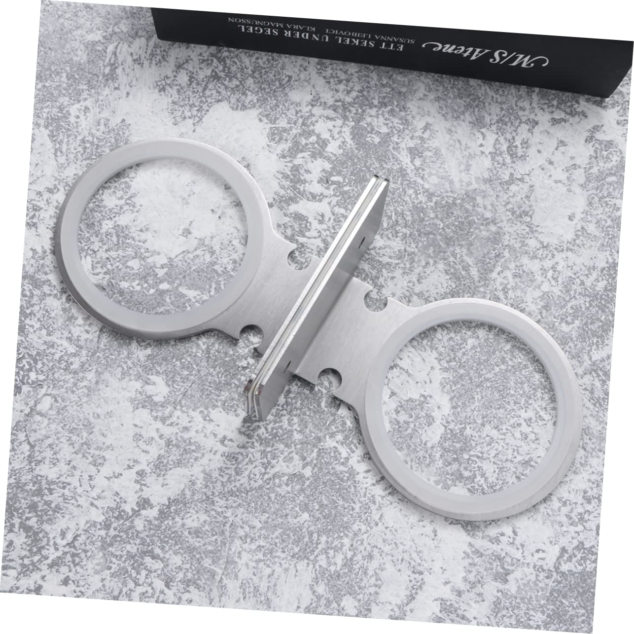 HEMOTON 2pezzi Porta Asciugacapelli Da Parete in Acciaio Inox Per Sala Trucco Bagno Argento Resistente Leggero Antiruggine Facile Installazione