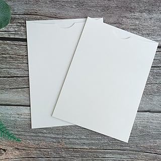 Wedding Invite Envelope 250gsm Card Stock Invitation Sleeve, Ivory Pocket Envelope 25pcs (ivory)