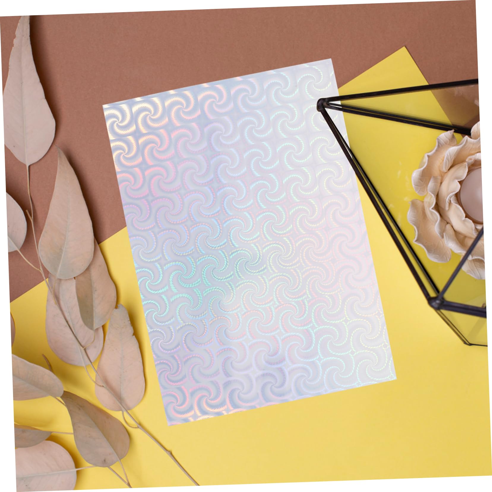 30 Stück Aufkleberpapier für Drucker, Aluminium Laminat, Bedruckbar