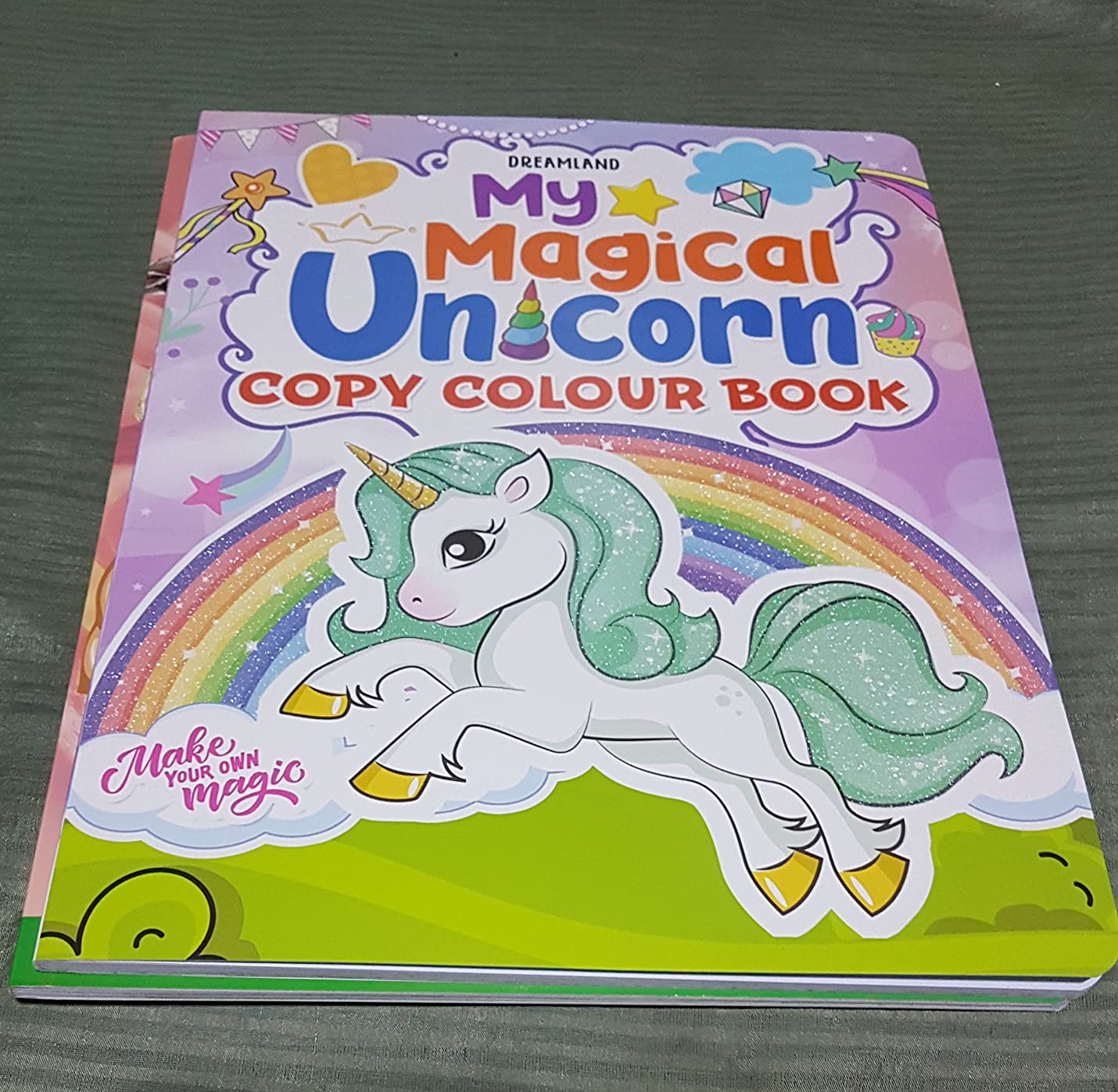 Buy My Magical Unicorn Copy Colour Book for Children Age 2 -7 Years ...