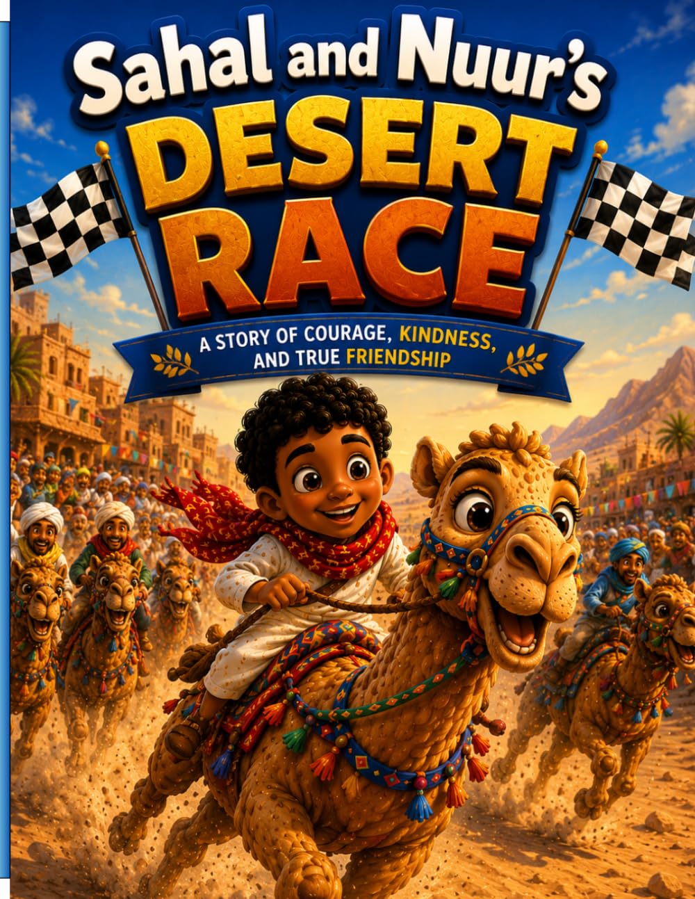 Sahal and Nuur's Desert Race: A Heartwarming Story About Kindness, Friendship, and Doing the Right Thing