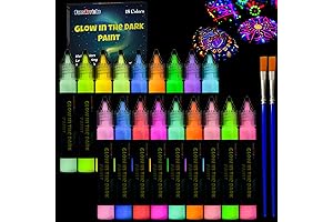 Glow in the Dark Fabric Paint for Clothes - The Ultimate Expression of Artistic Brilliance