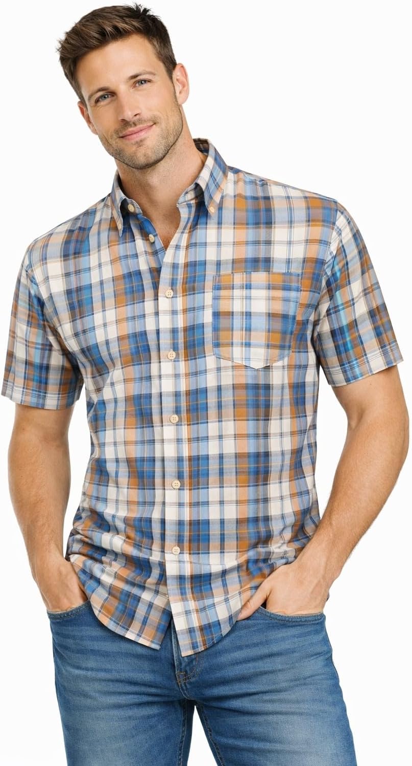 Chemise Magpul Industries homme XXL bleu à carreaux manches courtes