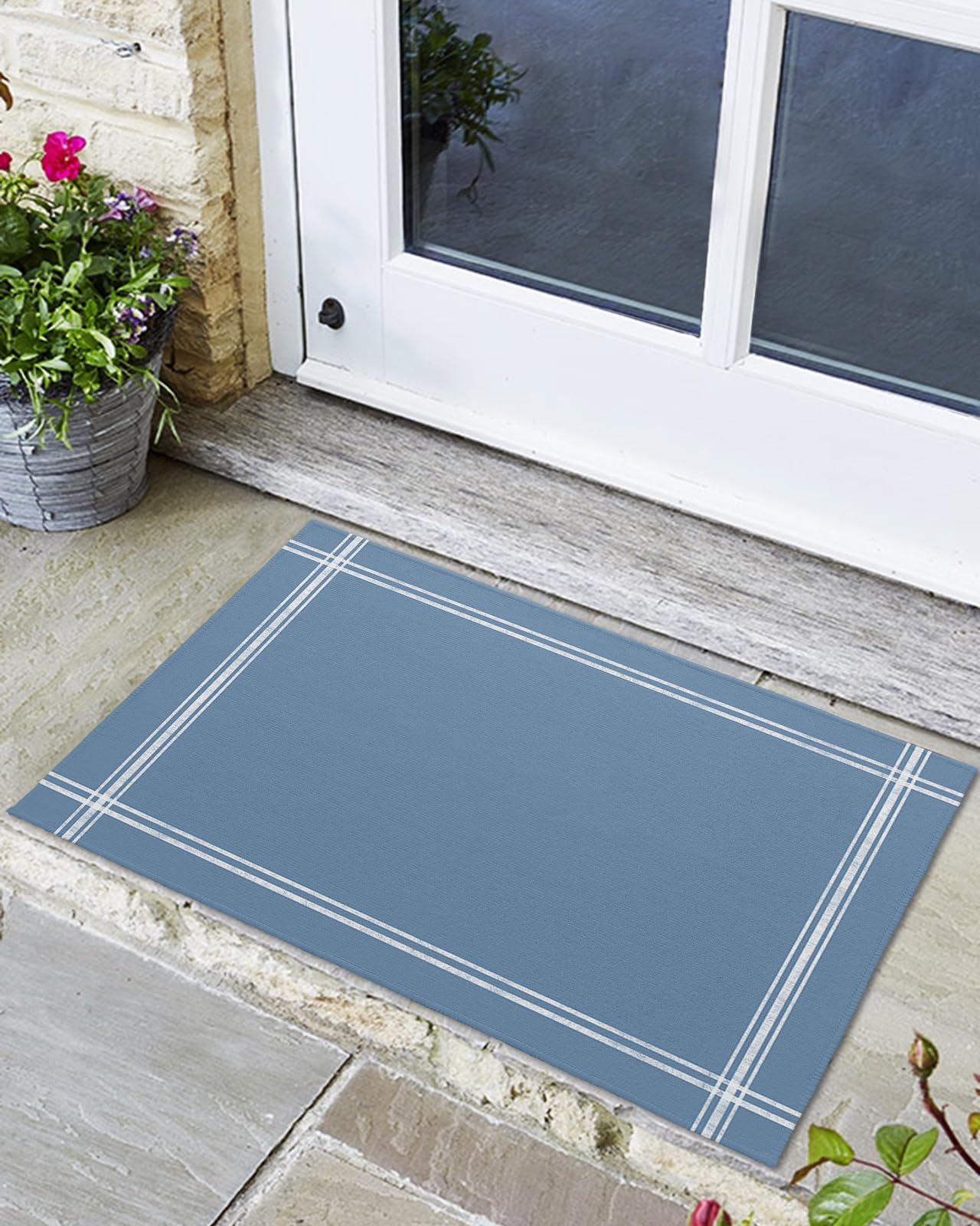 Amazon.com: Indoor Outdoor Mats, Pure Color Royal Blue Door Mat