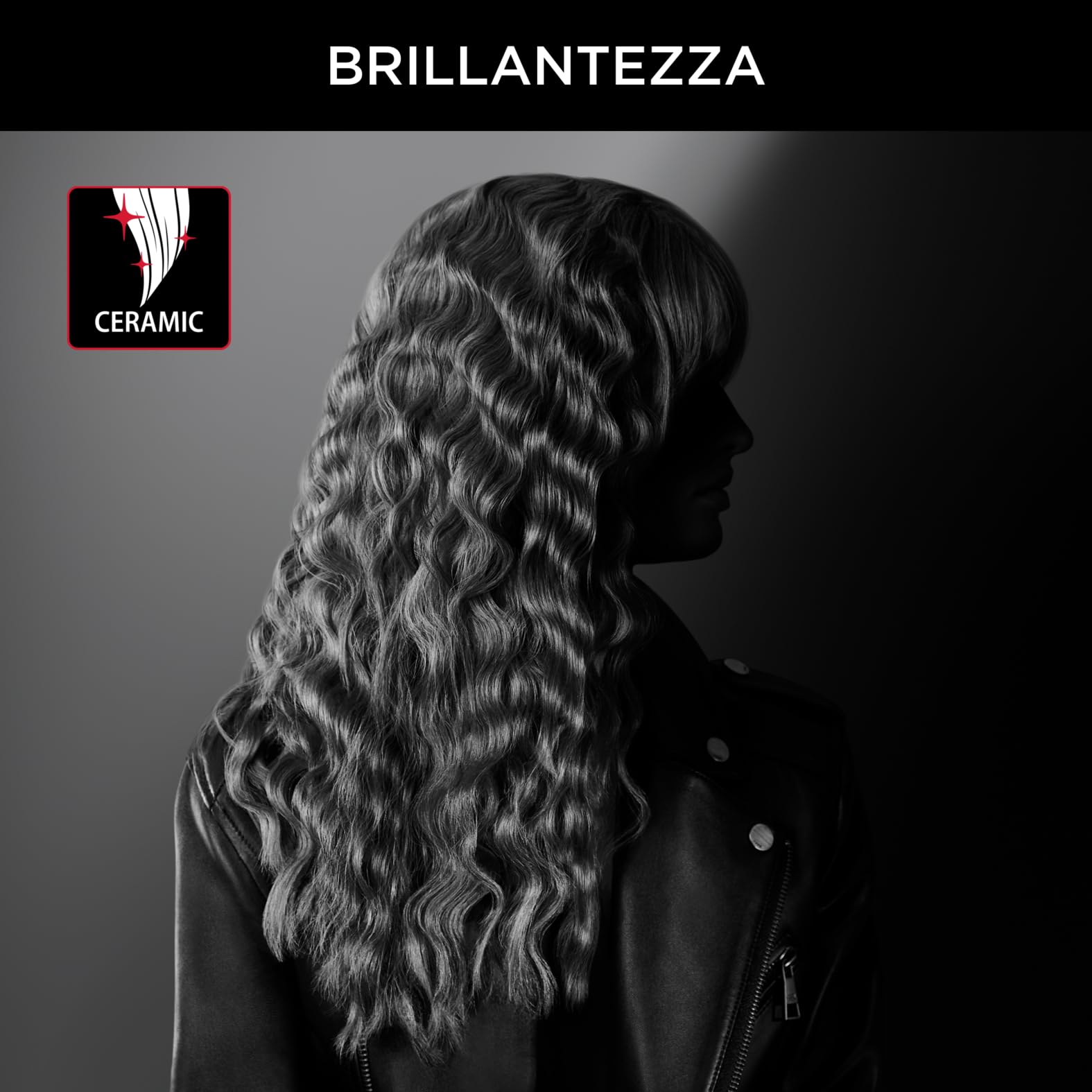 Rowenta x KARL LAGERFELD Waves Addict Hair Waver, Styler per Capelli, 4 Styling Mossi, 4 Impostazioni di Profondità, Temperatura Regolabile per Ogni Tipo di Capelli, Capelli Luminosi, CF471L