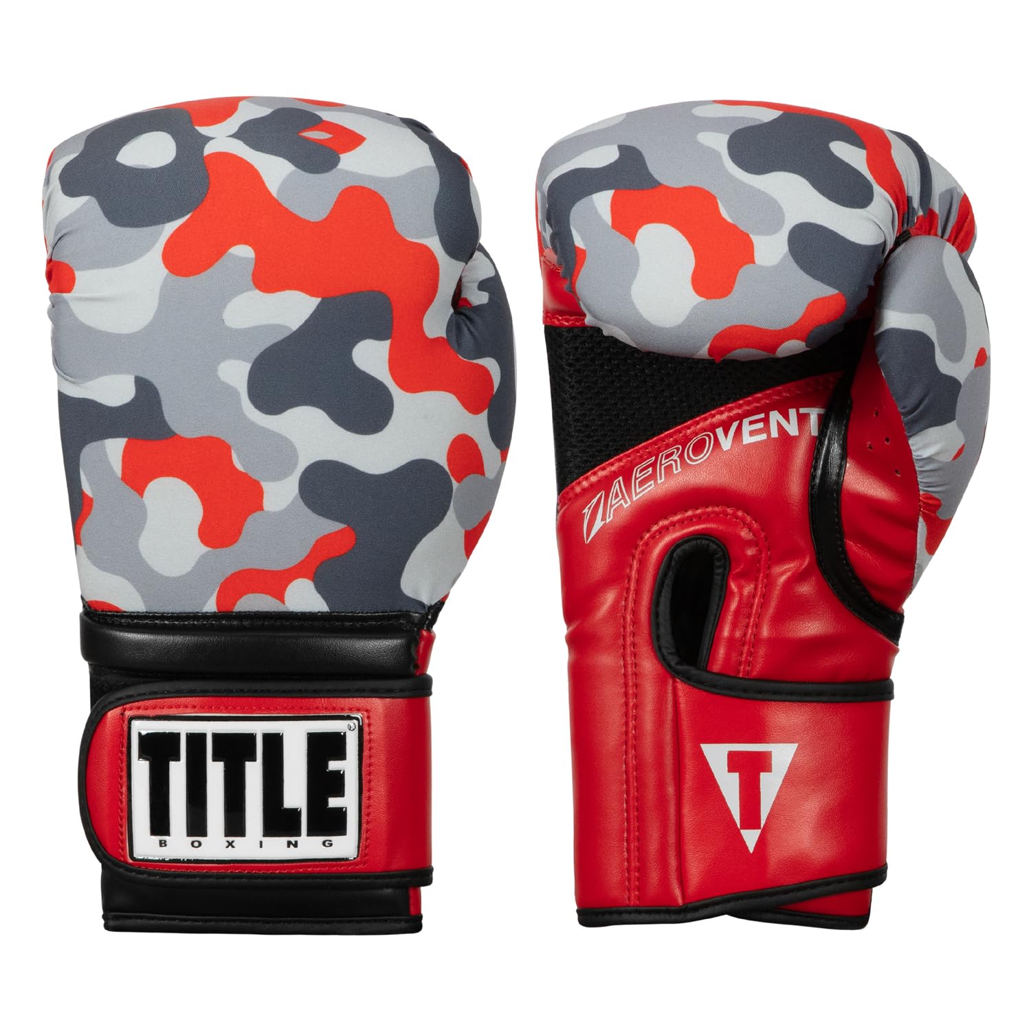 TITLE Boxing Infused Foam Camo Color Pop Bag Gloves - Boxing Gloves, Punching Bag Gloves, Kickboxing Gloves, Heavy Bag Gloves, Boxing Gloves Men, Women, Boxing Equipment