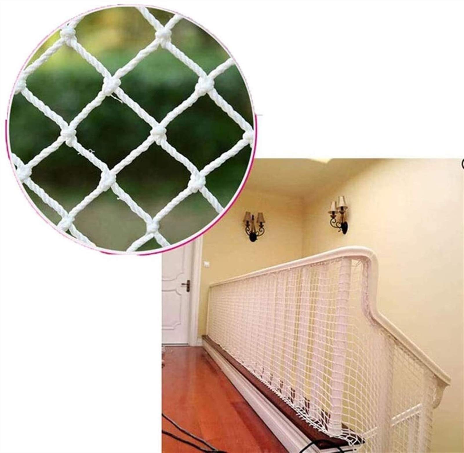 Red de Protección Duradera para Gatos en Balcones y Ventanas, Red de Seguridad, para Escaleras Exteriores, Balcones o Terrazas (Size : 1.2x10m)