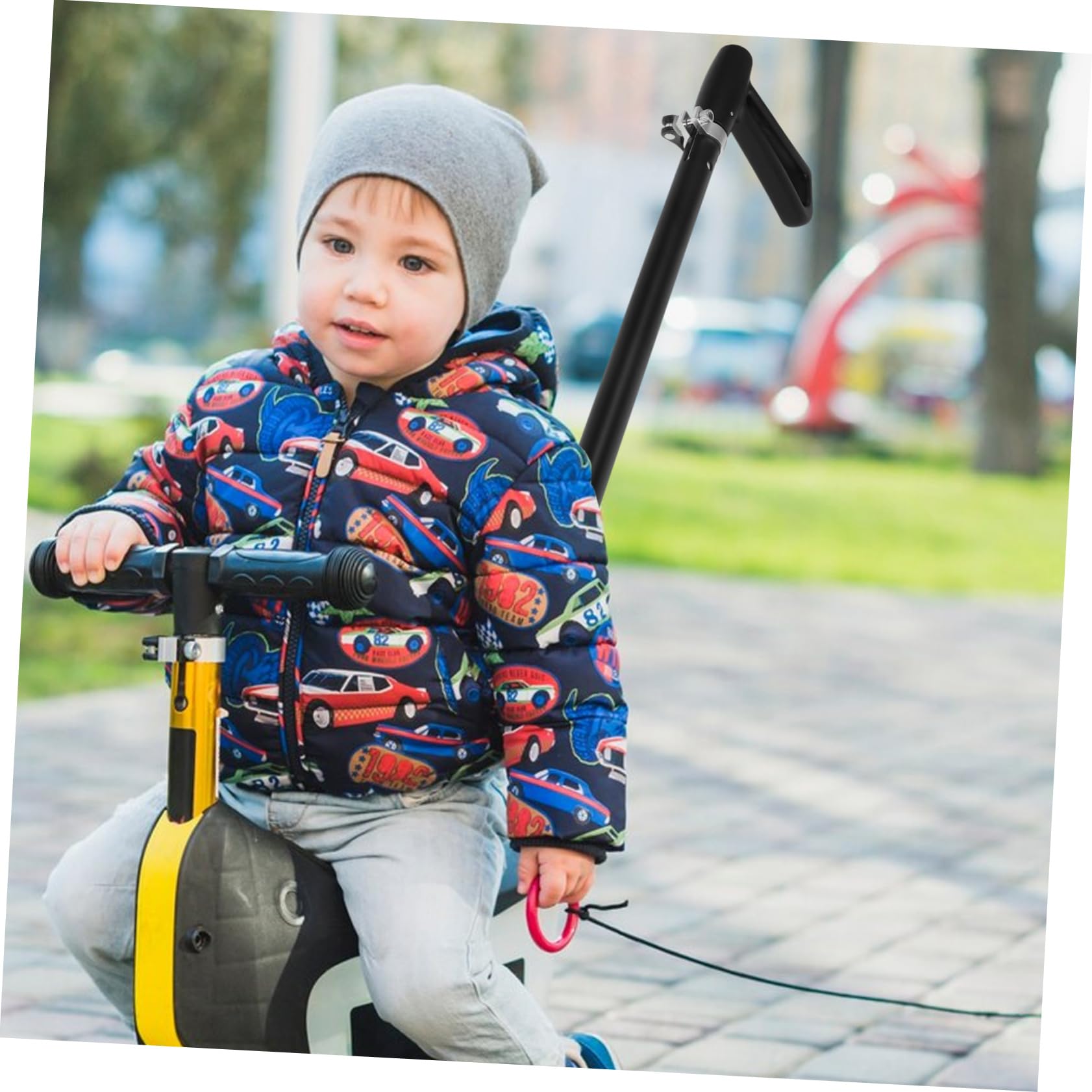 Abaodam Manillar de Repuesto para Cochecito y Carro Plegable, Instalación Fácil, Plástico y Aleación, Práctico y Ergonómico para Padres