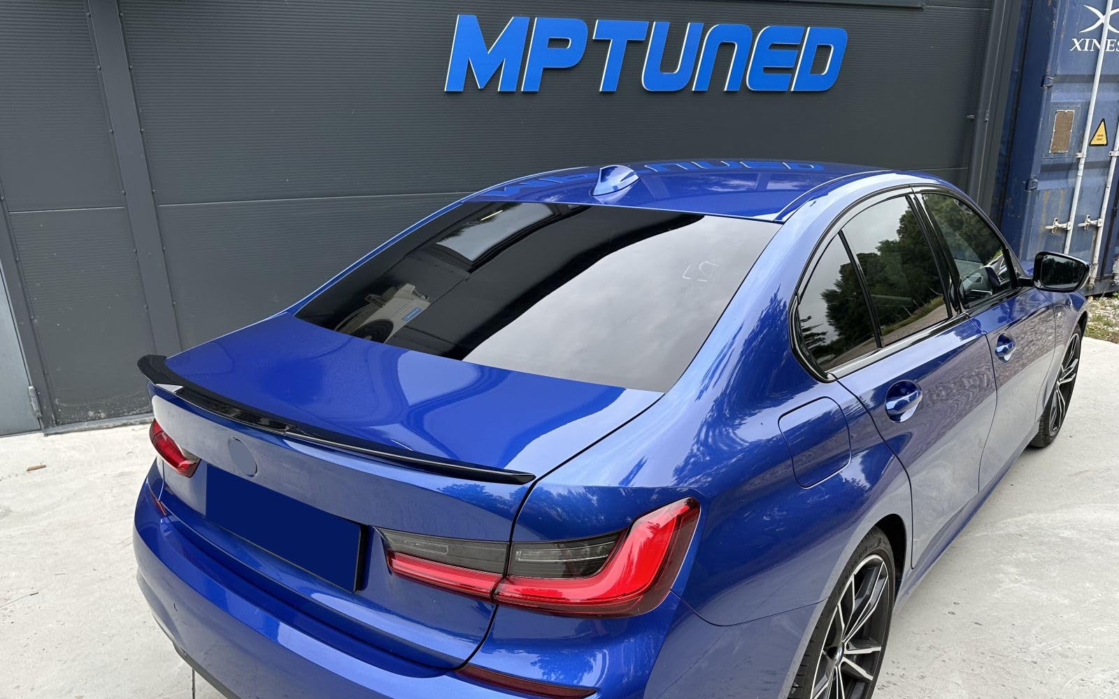 MpTuned G20 M4 Style Spoiler posteriore lucido nero per 3 berlina 2019-2023 berlina 318i 320i 330i 340i m340i 318d 320d 330d 340d m340d