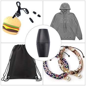 Amazon.co.jp: WANDIC 離脱クラスプ, 100個 黒のプラスチック