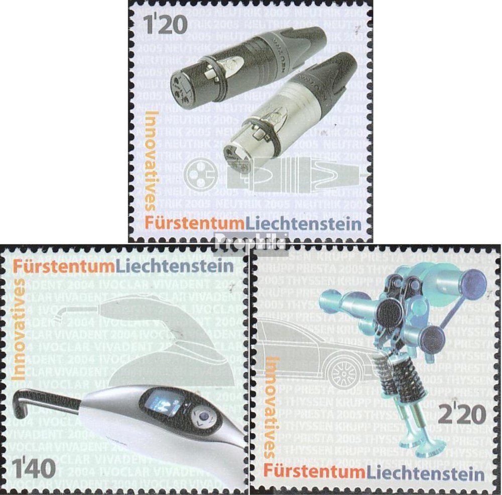 Liechtenstein 1498-1500 (complete.issue.) 2008 Innovationen (Stamps for collectors)