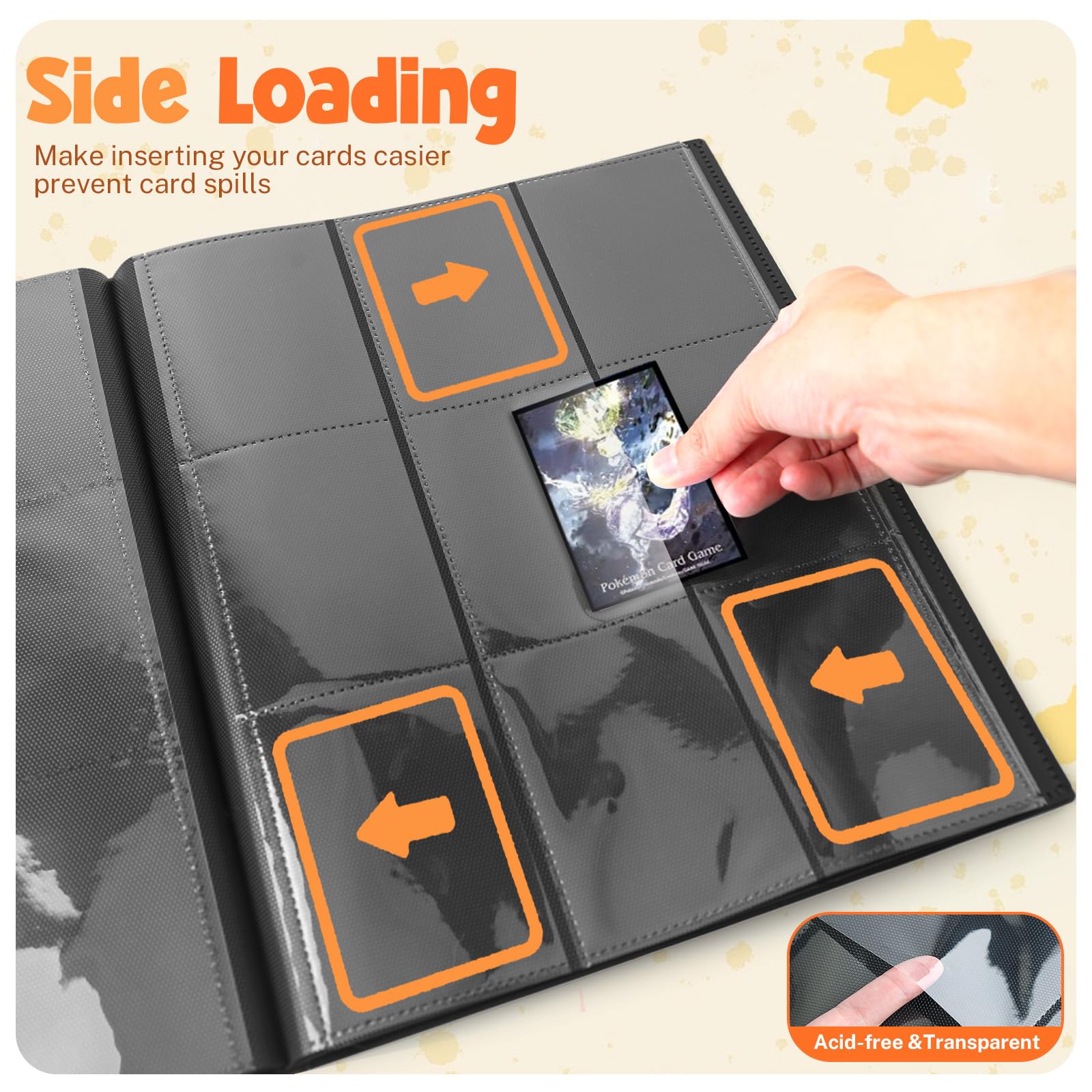 baseball card binder storage Amazon.com: Card Binder, 9 Pocket Trading Card Album Folder,20 Pages, 360  Card Capacity Sports Card Binder, Premium Card Binders Compatible with MTG,  TCG, Baseball Cards (Black) : Toys & Games