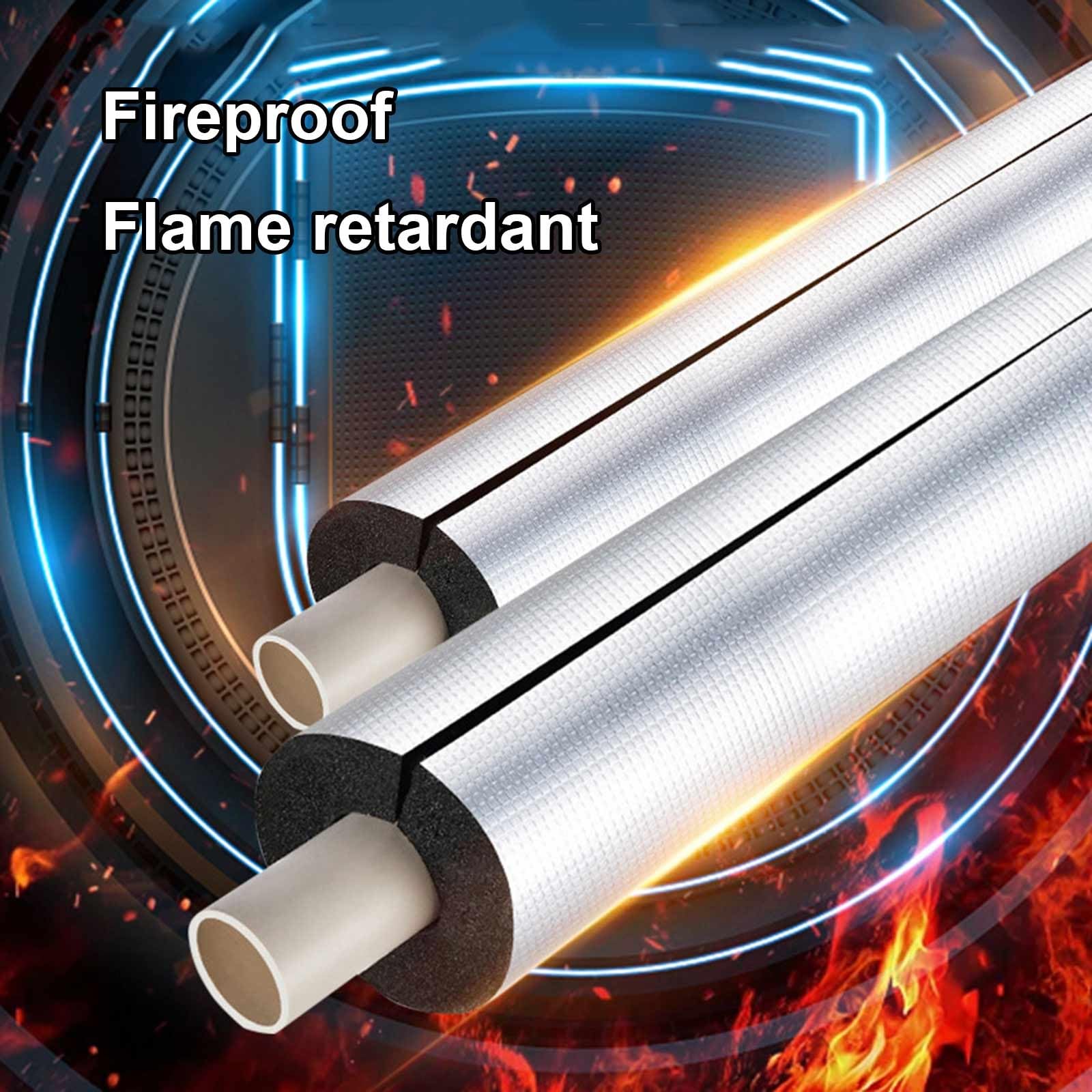 Aluminiumfolie Pijp Isolatie Buis, Schuim Isolatie