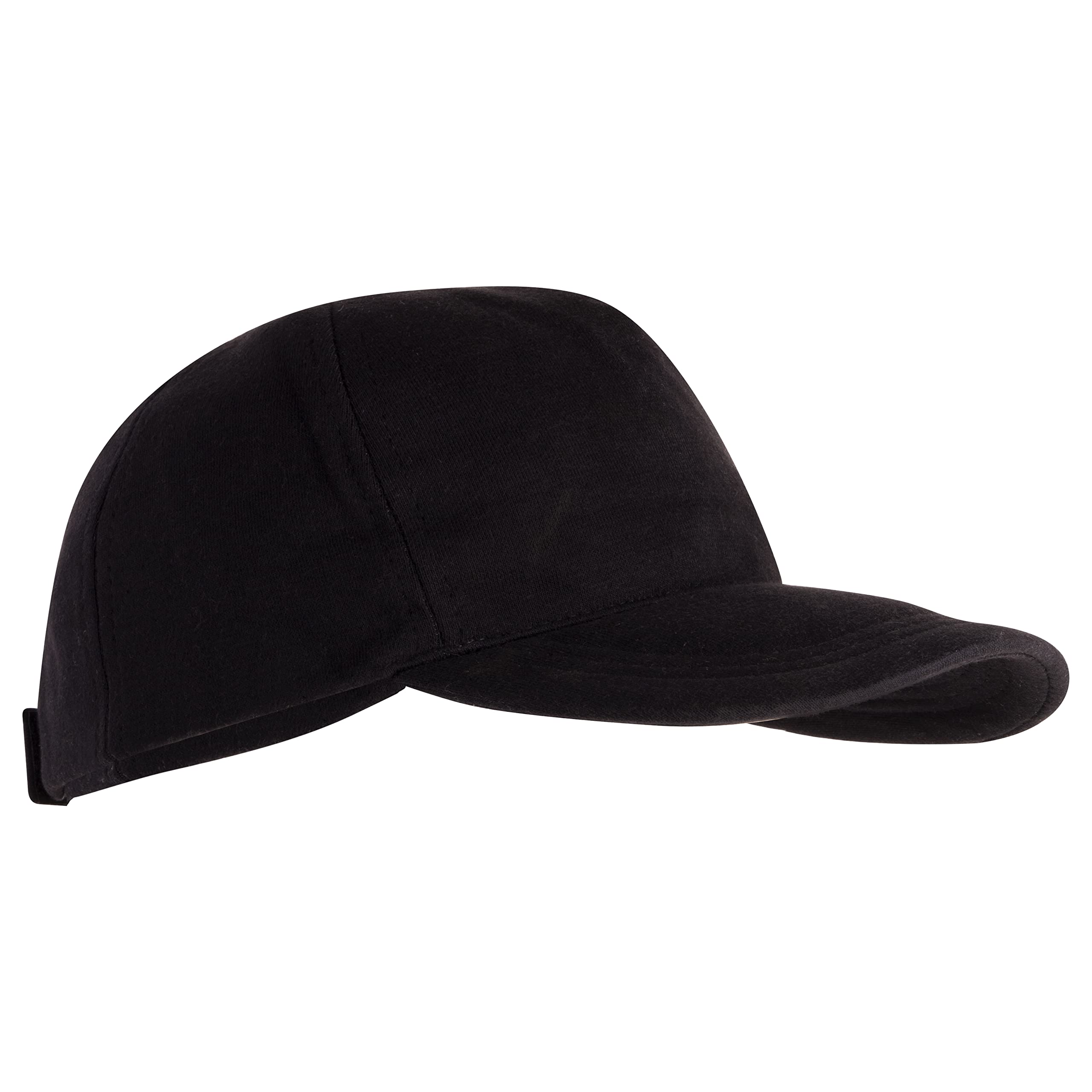 PrimeBox Stylish Quick Dry Cotton Baseball Cap for Men Women with Adjustable Buckle Pack of 1 Black 1