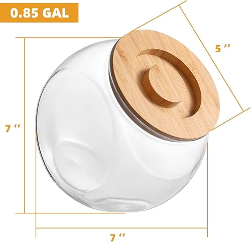 Miniatura 2 de SUBEKYU Soporte de bola para secadora para organización de lavandería, contenedor de cápsulas de lavandería de 0.85 galones, dispensador de cápsulas