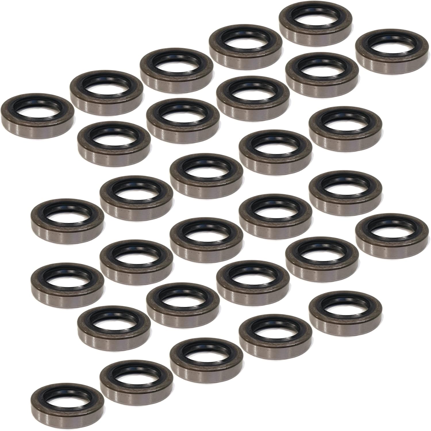 The ROP Shop 3 Pack - 0 Double Lip Grease Seal 1.719" x 2.565" for Dexter 10-19, 010-019-00