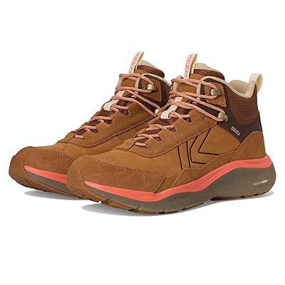 KEEN Leiki Waterproof Leather Hiking Boots Women