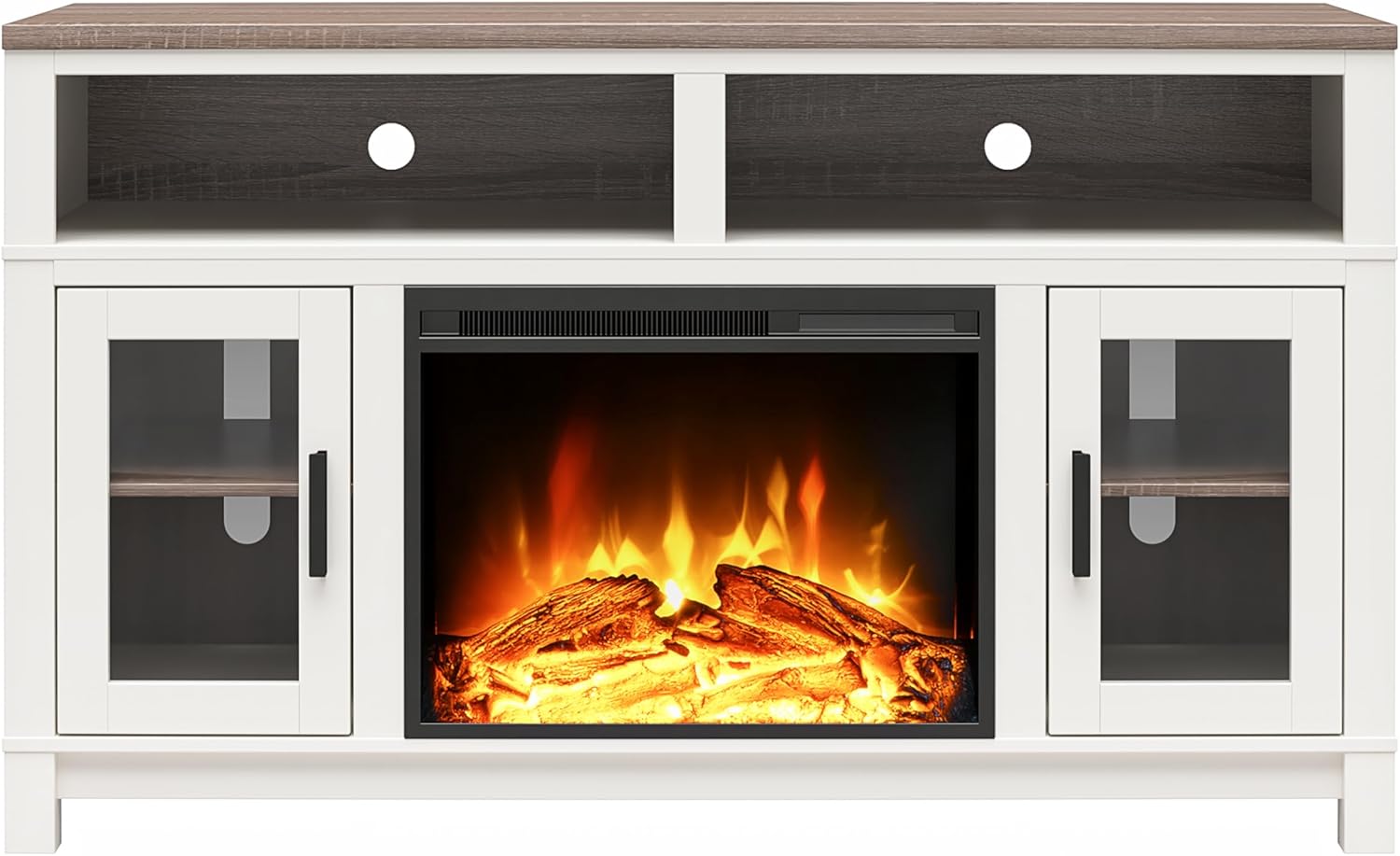 Ameriwood Home Carver Electric Fireplace TV Stand Oman Ubuy