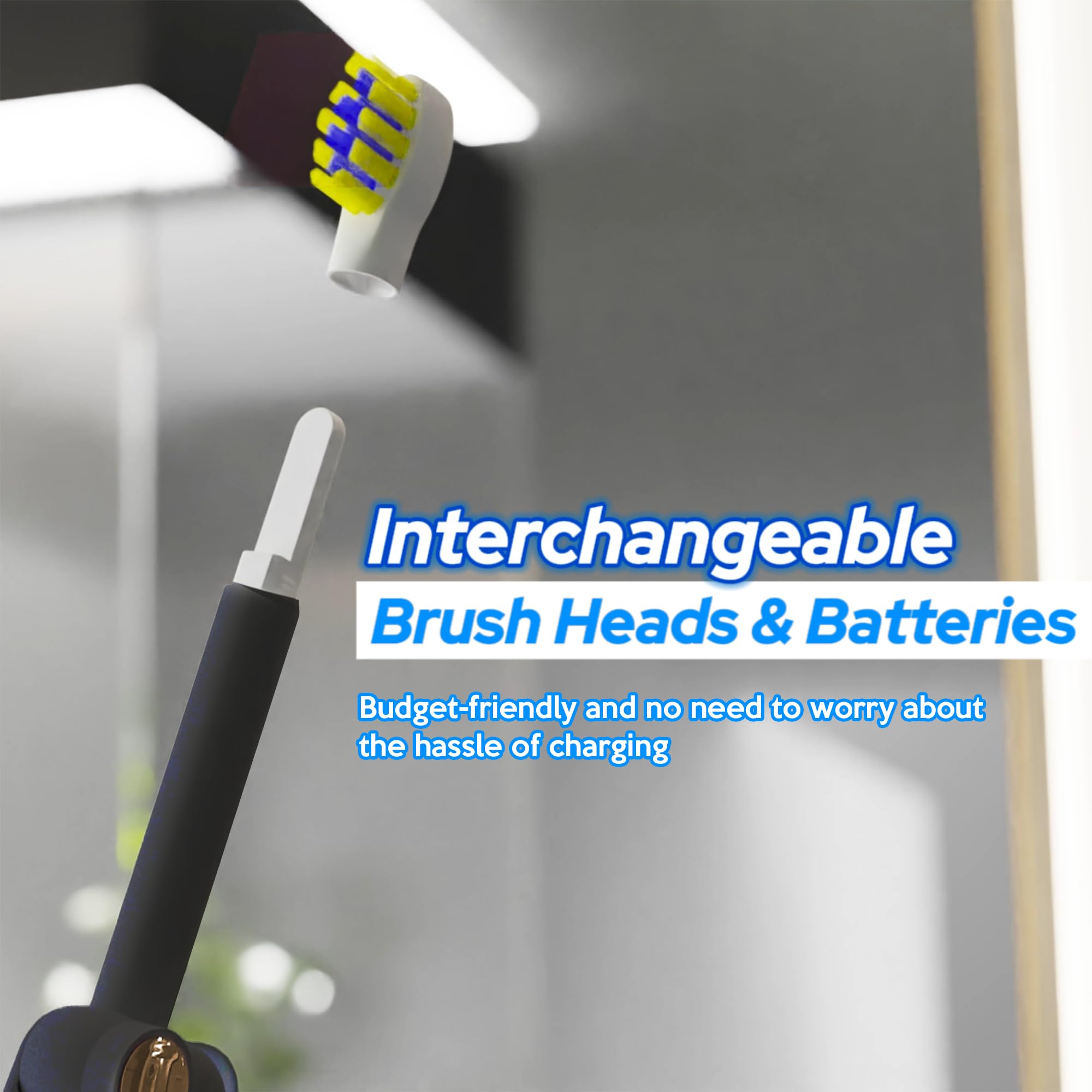 Cepillo de dientes eléctrico sónico de viaje plegable con función de limpieza UV, función de blanqueamiento, cepillo de dientes eléctrico para adultos, cepillos de dientes de viaje