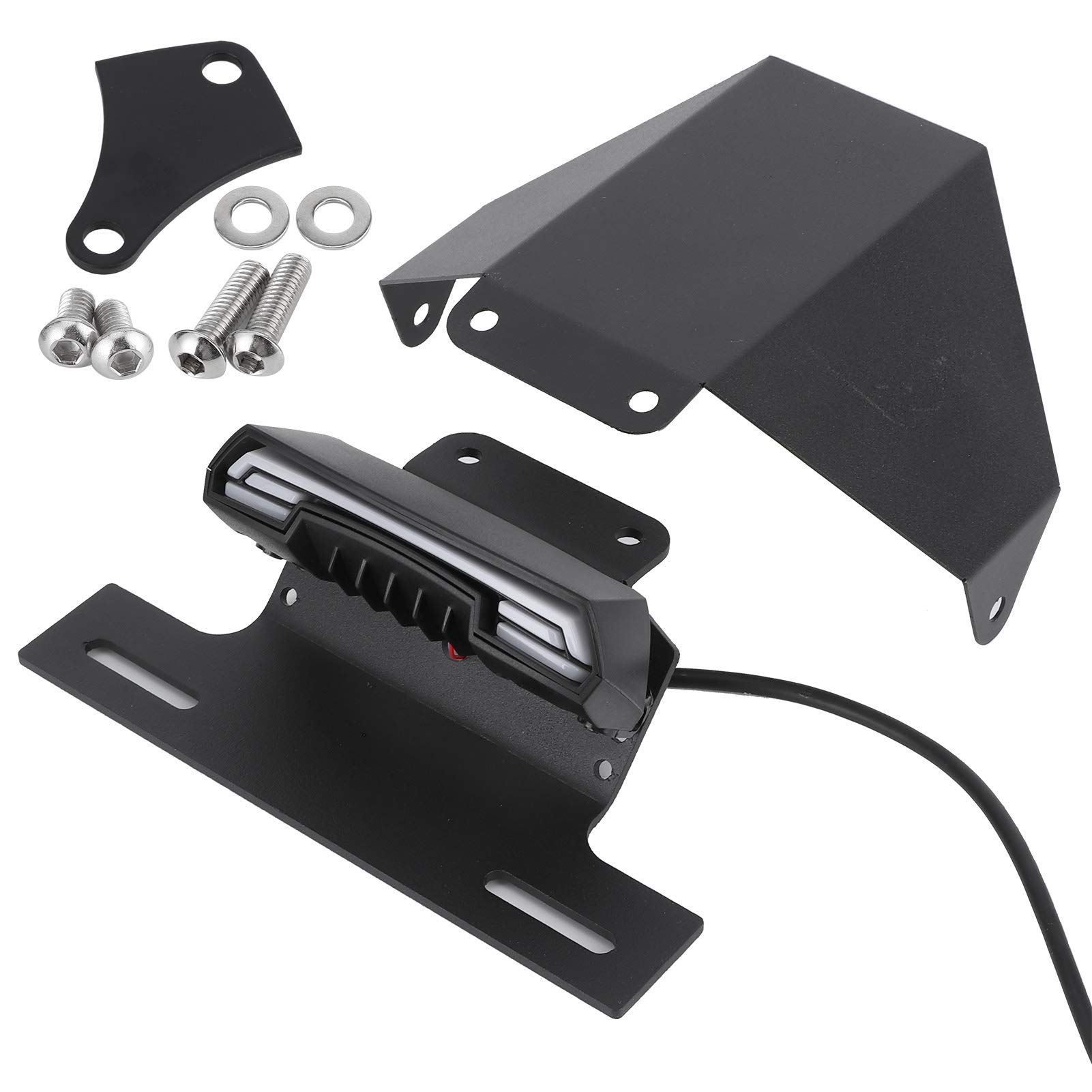 yamaha bolt license plate bracket