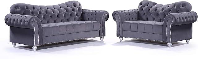 Honeypot - Sofa - Jubilee - 3 Seater - 2 Seater - Large Corner - Grey (3+2 Seater)