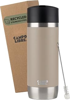 Campo Libre. Anto I Coffee Mug To Go Thermo I Thermos Mug 350ml I 100% Leakproof Travel Mug At The Touch Of A Button I Premium Coffee To Go Mug I Double Walled, Keep At Least 6h Warm
