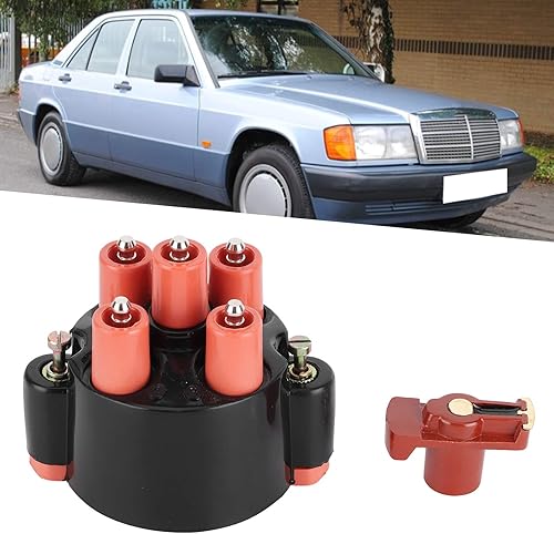 Miniatura 3 de Qiilu Kit de distribuidor de encendido, distribuidor y rotor, A0001584902 0001584902 para 190 W201/Coupe/G Class