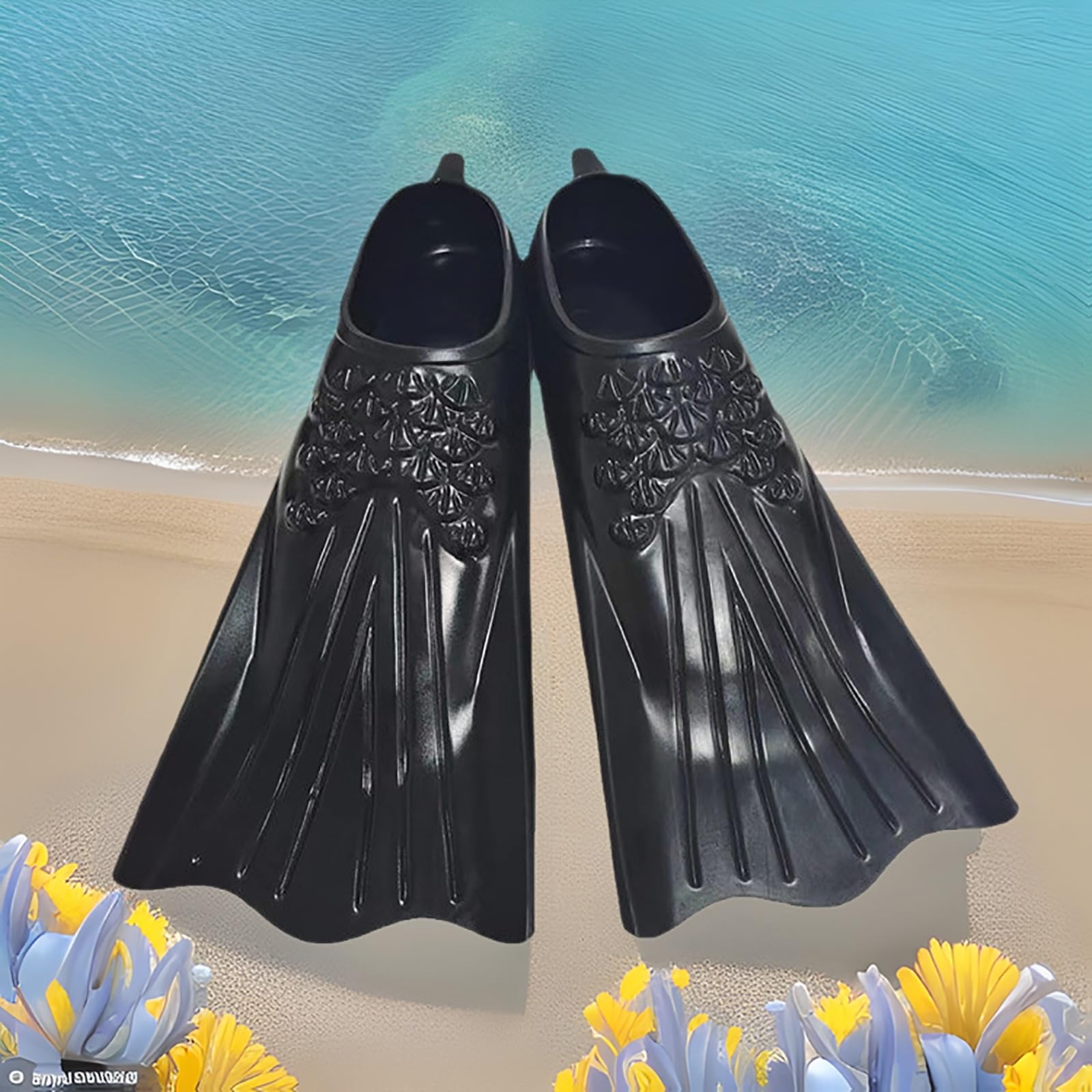 Aletas de Pato Buceadora Buceo Zapatos De Rana Snorkel Aletas Cortas para Bucear y Nadar