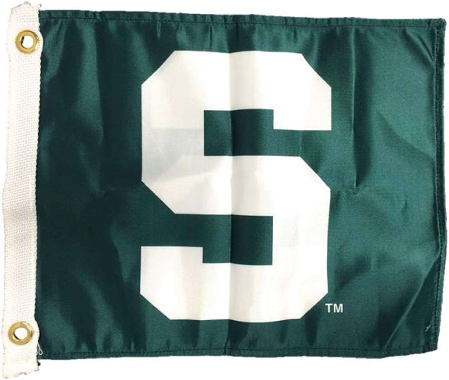 Flagpole To Go NCAA Michigan State Spartans Boat/Golf Cart Flag , 12" x 15"