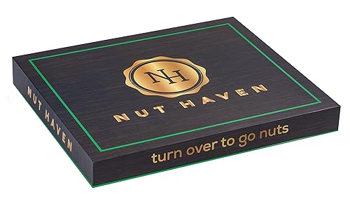 Miniatura 2 de Cesta de regalo de frutos secos y frutas secas, selección de 18 bandejas de alimentos, fantástica cesta de regalo de alimentos para cumpleaños,