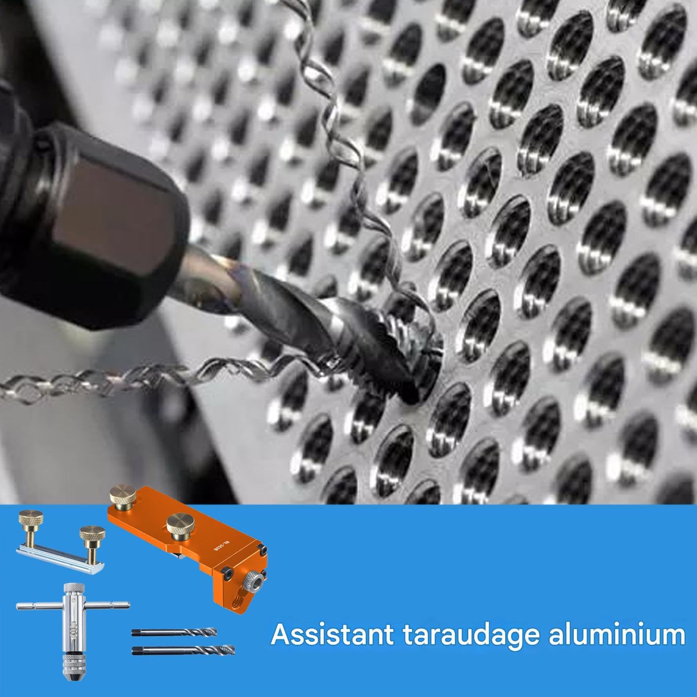 Guía Para Roscado De Perfil De Aluminio - Plantilla De Perforación,Posicionamiento Preciso Para Fabricación Instalación De Cable Y Mecanizado
