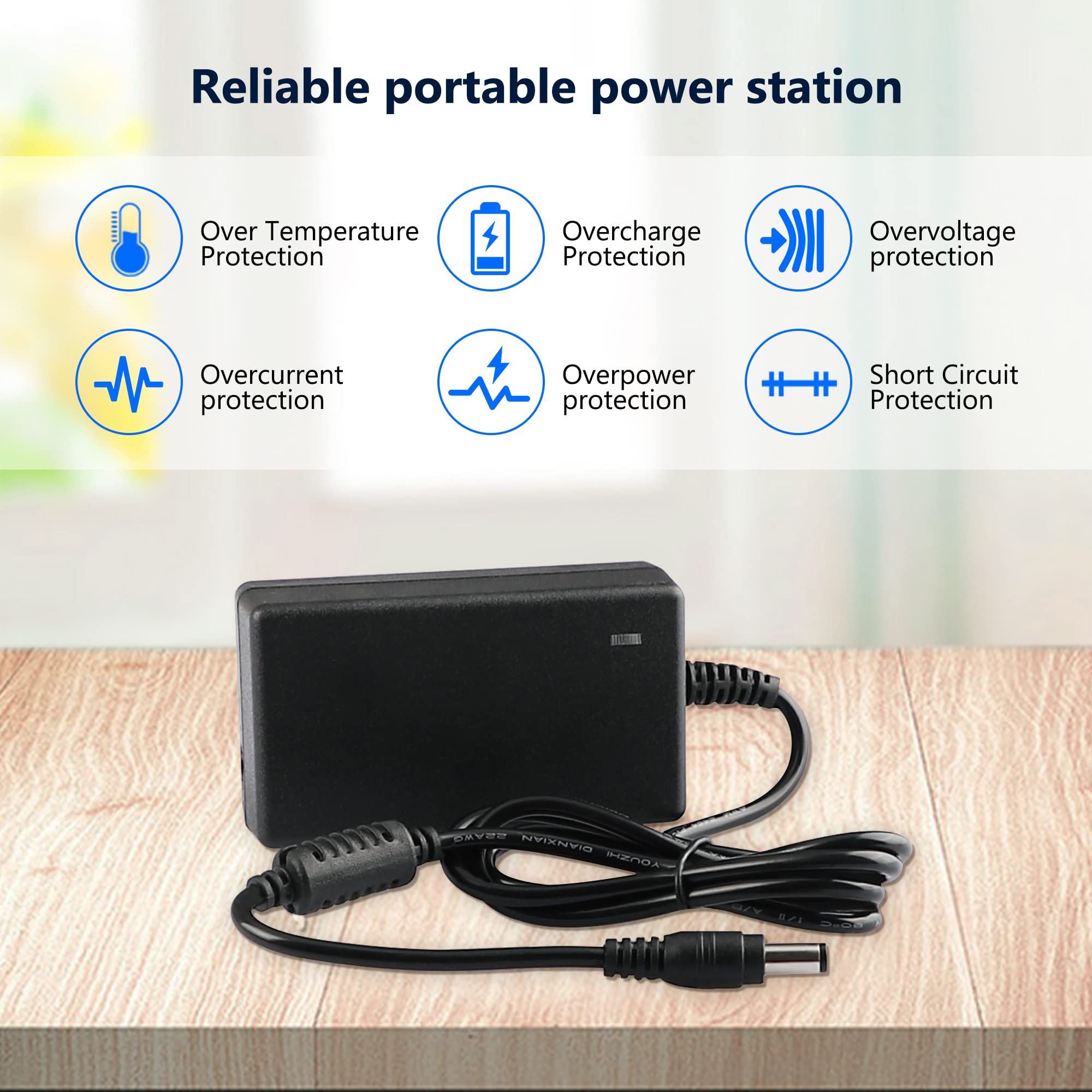 Caricabatterie Adattatore CA 12V Per 4 Mamme Mamaroo Italia