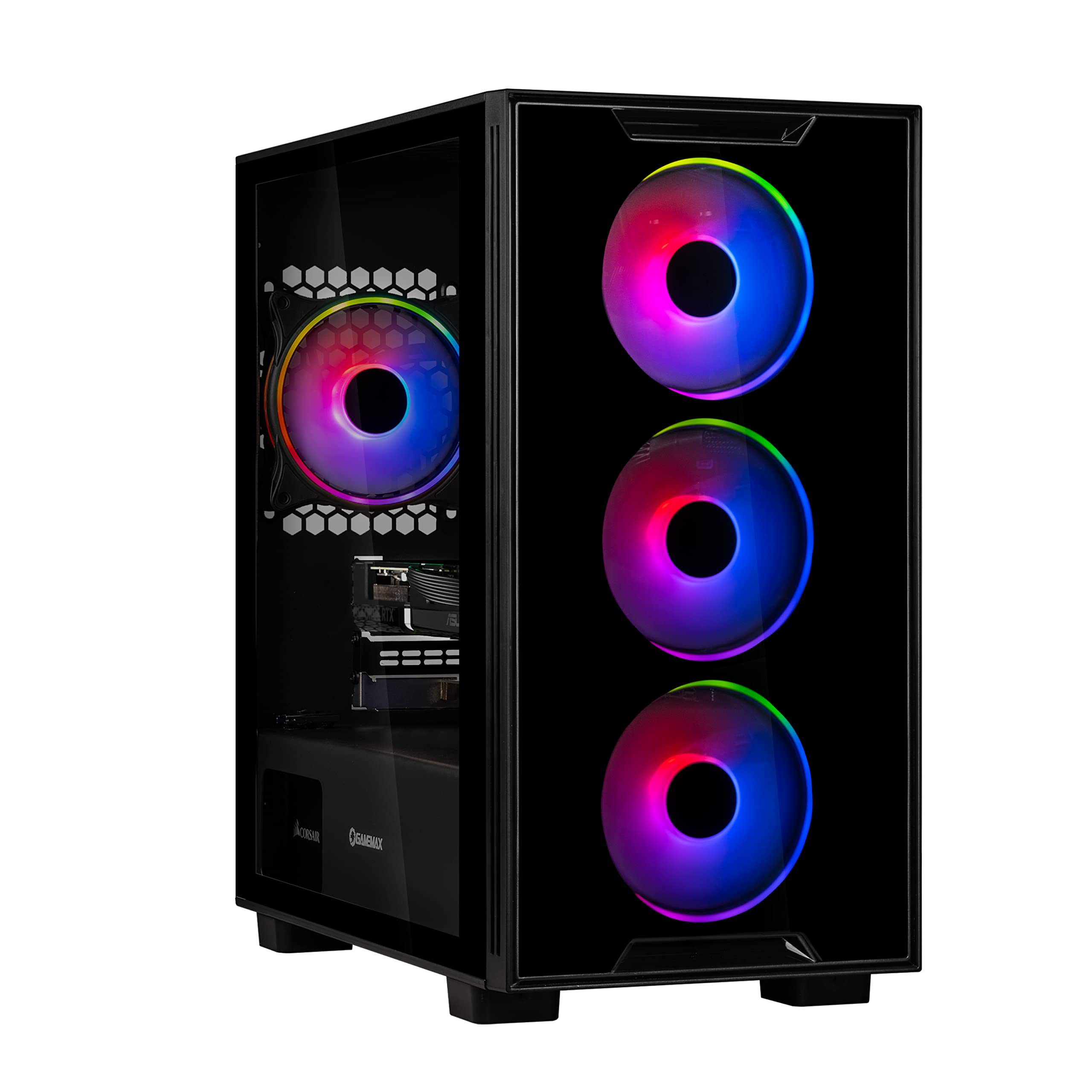 Buy SCAN Aurum Gaming PC AMD Ryzen 7 5700X / RTX 4070 / 16GB 3600MHZ / 1TB M.2 SSD/RGB Air