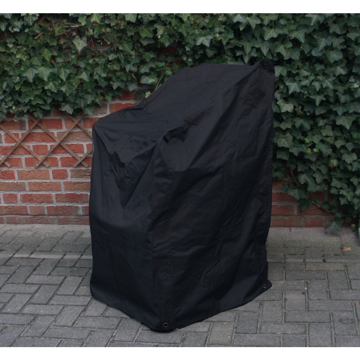 Gartenmöbel Schutzhülle 420D Oxford - Abdeckhaube Für Stapelstühle Winterfest 65x65x75/120cm