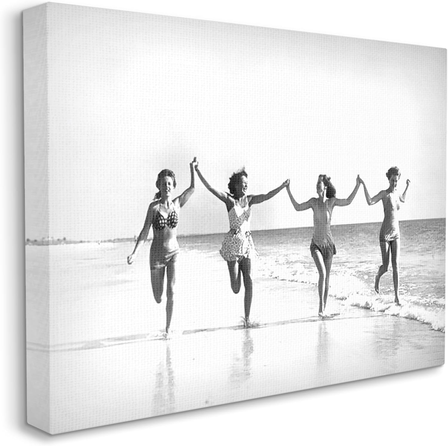 Stupell Industries Vintage Summer Joy Canvas Wall Art by Graffi*Tee Studios