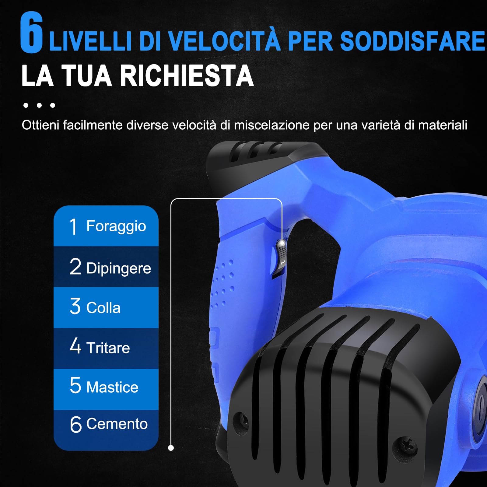 Miscelatore per calcestruzzo, 2600W 230V, miscelatore per malta, miscelatore professionale per calcestruzzo, mescolatrice per calcestruzzo, mescolatrice per malta per calcestruzzo,cambio a 6 marce