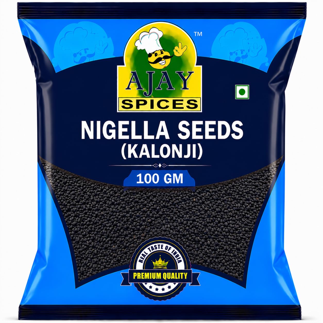 AJAY SPICES Nigella Seeds (Kalonji) 100G | Premium Quality | 100% Natural | No Preservatives | Hygienically Packed | Pack of 2-image-34