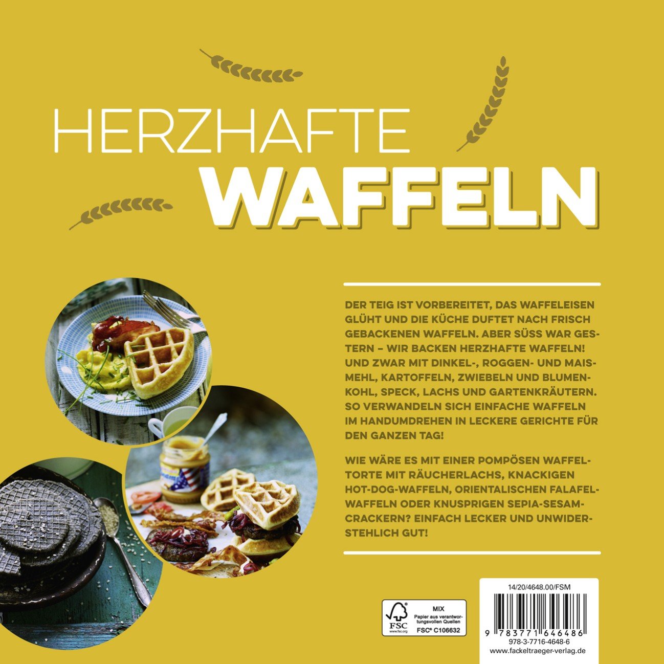 Herzhafte Waffeln