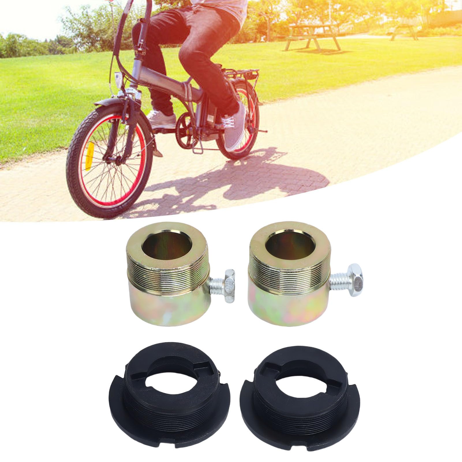 Adaptateur de roue libre et kit de connecteur pour tricycles électriques et motos – Roue libre de rechange en acier de 20 mm