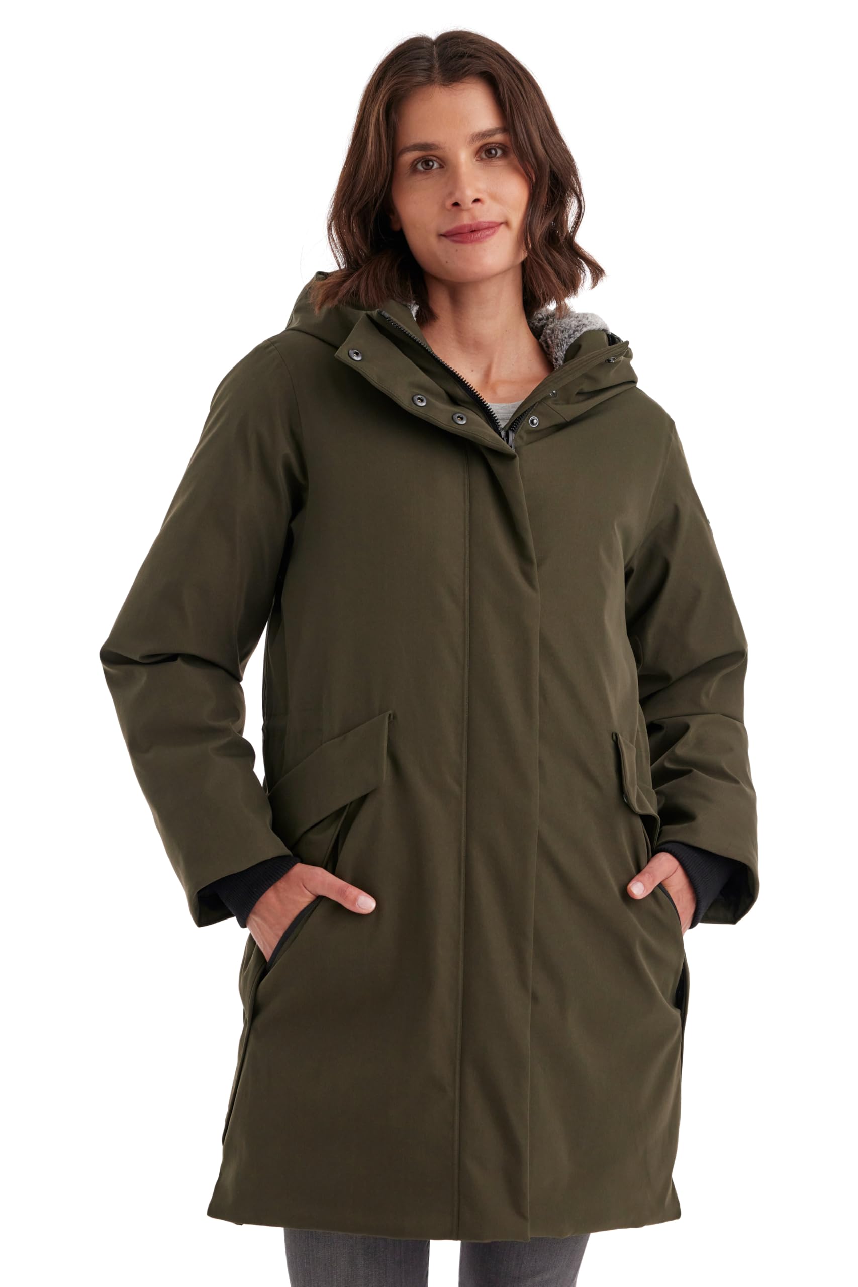 G.I.G.A. DX Gw 12 Wmn Prk Parka funcional/parka impermeable con capucha Mujer