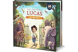 Amazing Personalized Zoo Adventure Story Book for Kids