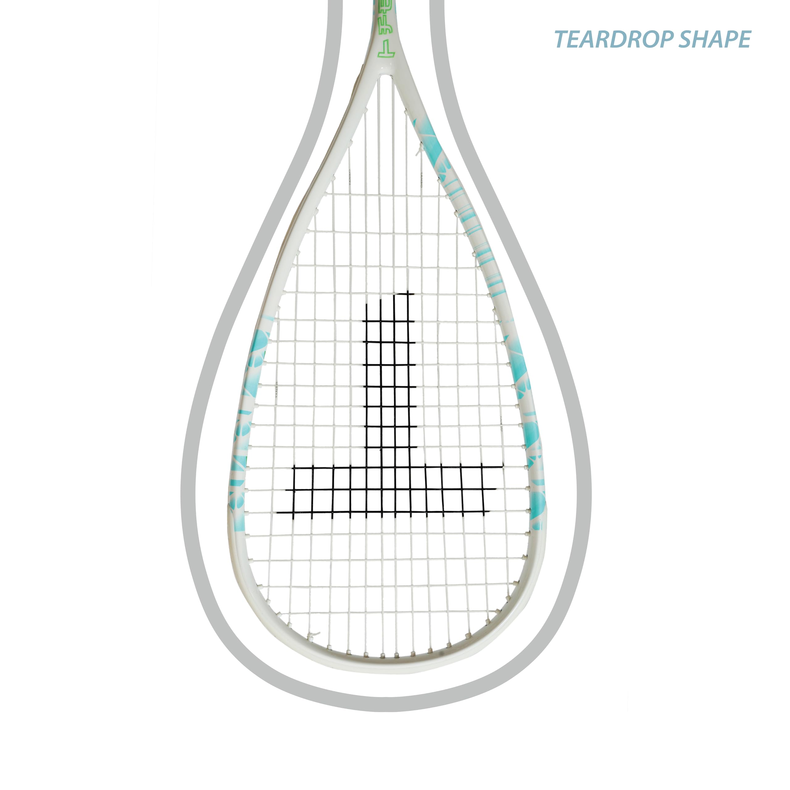 Black Knight Ion Galaxy Squash Racquet - Bridged Head, Stiff Frame ...