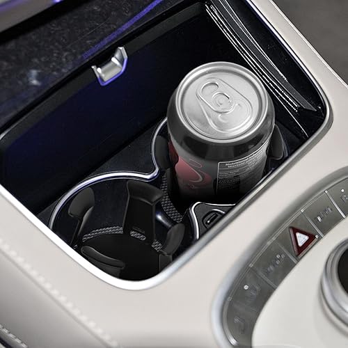 Miniatura 7 de 2 portavasos para automóvil, 2025 con brazo de sujeción adaptativo, autoadhesivos esenciales para fijar tazas de agua y bebidas